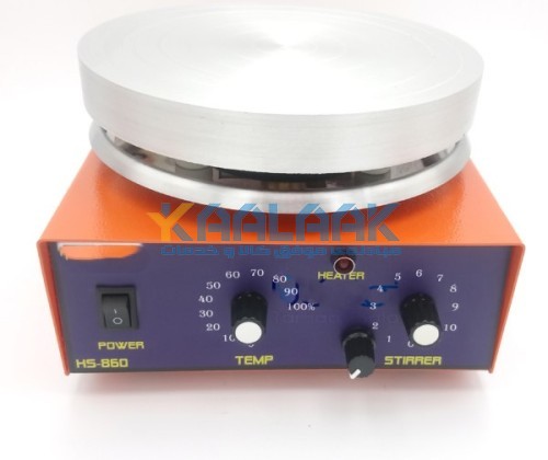 همزن مغناطیسی با هات پلیت