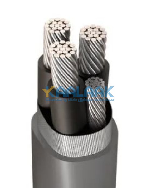 کابل قدرت آلومینیومی NA2XY افشار نژاد با عایق XLPE