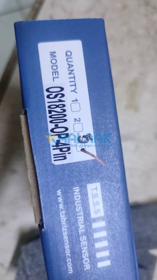 سنسور نوری یکطرفه تبریز سنسور OS 18200-OP-4PIN