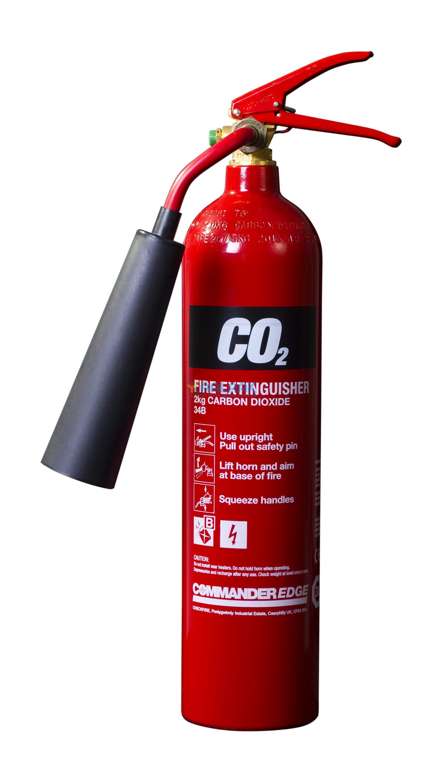 کپسول آتش نشانی CO2 آذر سیلندر