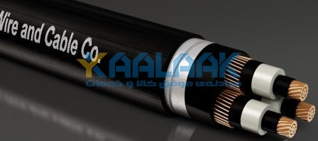 کابل‌ فشار قوی زره دار (آرموردار) نواری