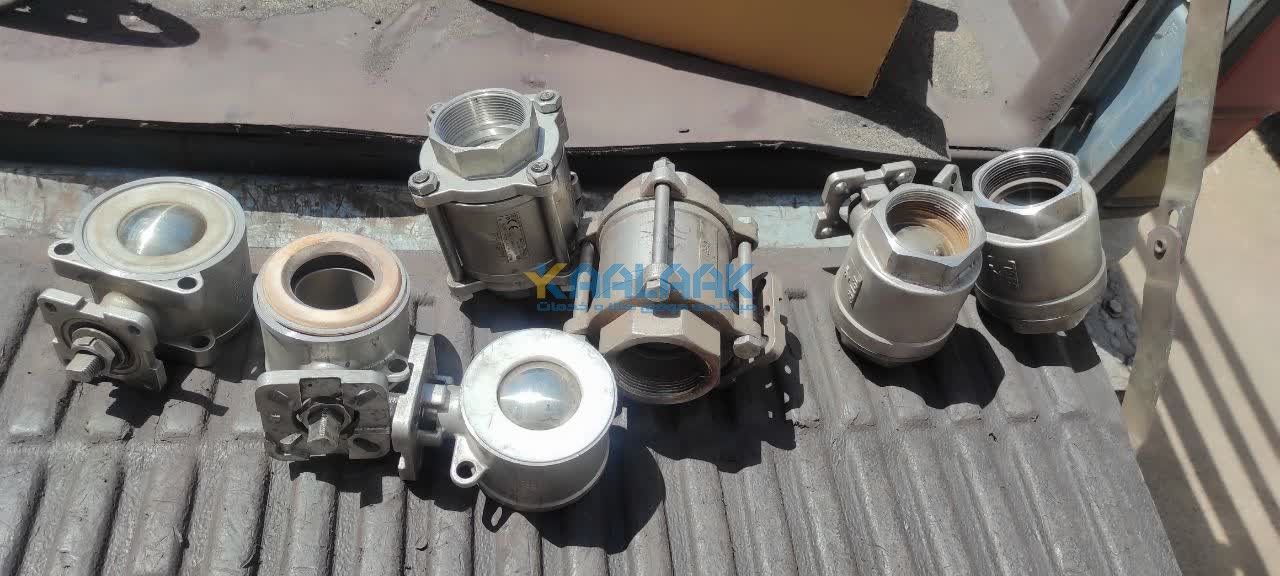 تعمیر و اورهال شیر صنعتی