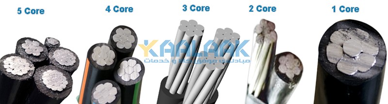 انواع کابل های خود نگهدار